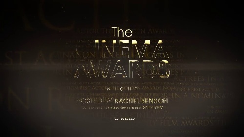 Unique-design The Cinema Awards Professional Project