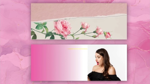 Striking-effect Valentine Sale Offer Facebook Cover Interactive Video