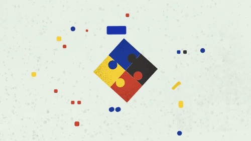 Streamlined Puzzle Logo Custom Video Project