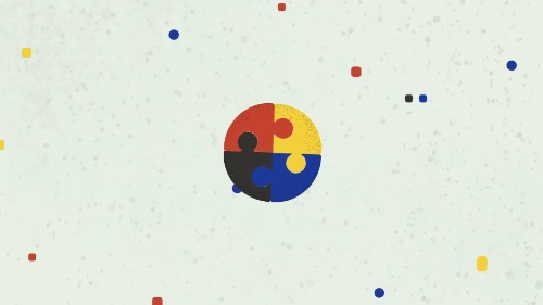 Streamlined Puzzle Logo Custom Video Project