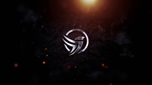 Trendy-touch Logo Impact Scene Setup