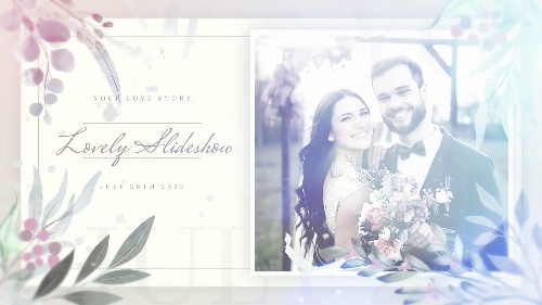 Trend-setting Love Story Slideshow Custom Media Pro