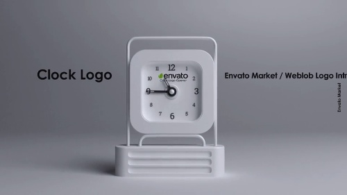 Functional Clock Logo Rendering