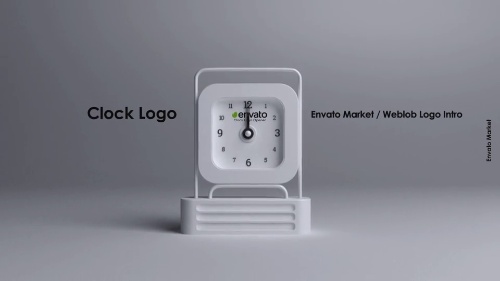 Functional Clock Logo Rendering
