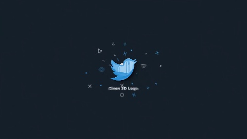 Stylish Clean 3D Logo Video Enhancer