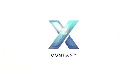 Futuristic Glitch Logo Video Content