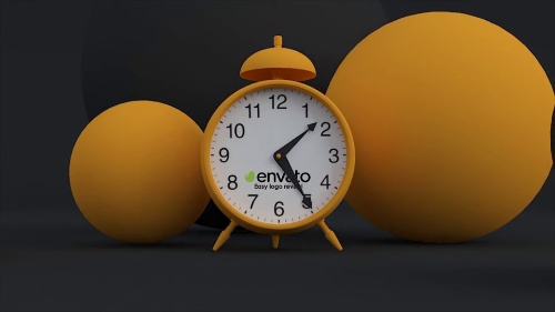 Inspiring-look Clock Logo Reveal Editor