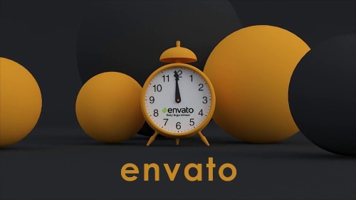Inspiring-look Clock Logo Reveal Editor