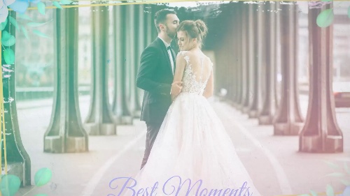 Bold-look Emotional Wedding Slideshow Media Generator