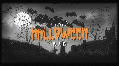 Masterful-effect Halloween Logo Video Enhancer
