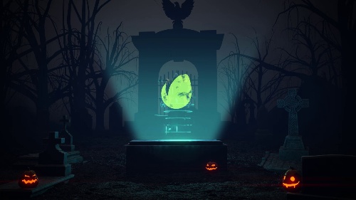 Sophisticated-touch Graveyard Logo Custom Project
