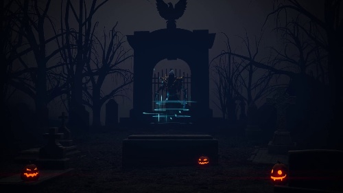 Sophisticated-touch Graveyard Logo Custom Project