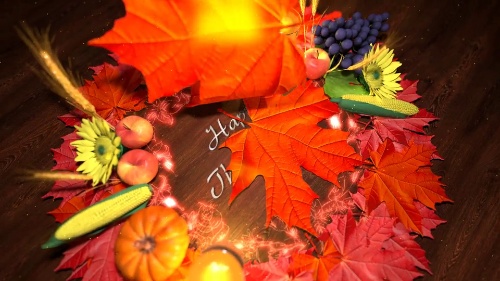 Remarkable Thanksgiving Logo Digital Media Creator