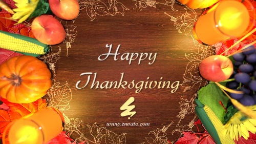 Remarkable Thanksgiving Logo Digital Media Creator