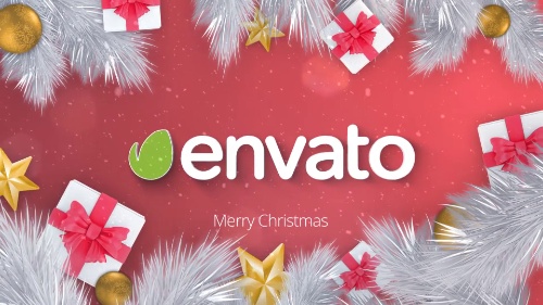 Luxury-effect Christmas Logo Digital Media Creator
