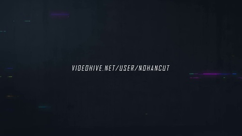 Alluring-look Digital Glitch Logo Setup