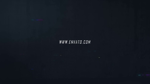 Alluring-look Digital Glitch Logo Setup