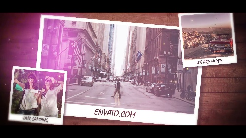 High-impact-look Photo Memories Slideshow Live Editing