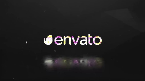 Expertly-crafted Glitch Logo Digital Animation