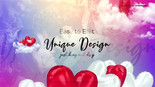 Bold Happy Valentine's Day Opener Design Studio Pro