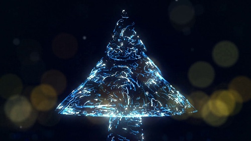 Inspiring-look Christmas Logo Custom Effects Pack