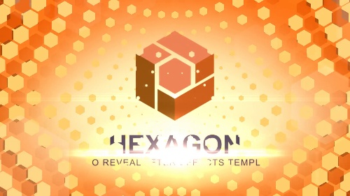 Dynamic-design Hexagon Logo Intro Motion Media