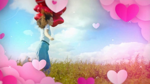 Highly-adaptive Happy Valentines Day Animation Media