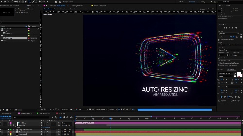 Exclusive Glitch Logo Custom Editing
