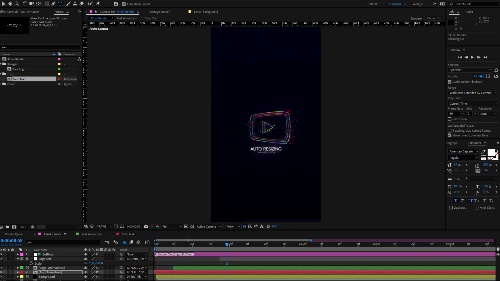 Exclusive Glitch Logo Custom Editing