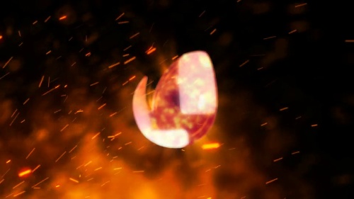 Energizing Explosion Fire Logo Movie Editor