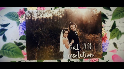 Modern-style Wedding Slideshow Video Enhancer