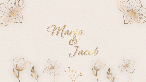 Remarkable Wedding Invitation Intro Video Branding