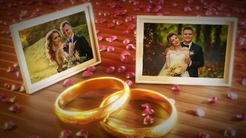 Advanced-effect 3d Wedding Slideshow Customizer