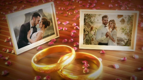 Advanced-effect 3d Wedding Slideshow Customizer