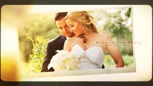 Iconic-design Romantic Wedding Slideshow System