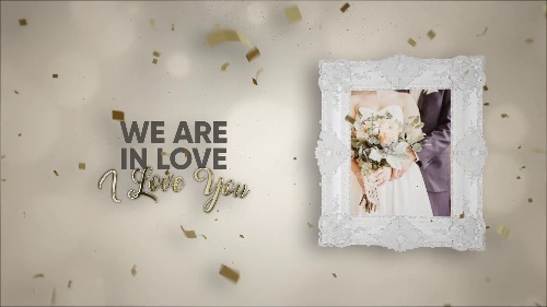 Modern-essence Frame Wedding Slideshow Video Creation