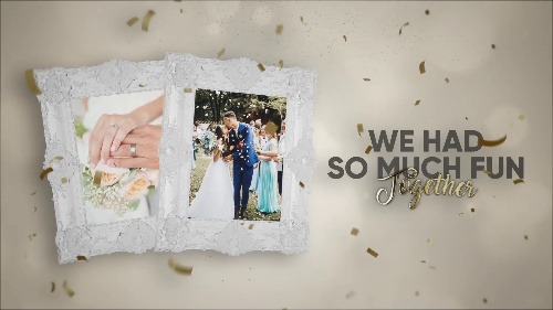 Modern-essence Frame Wedding Slideshow Video Creation