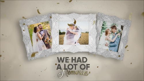 Modern-essence Frame Wedding Slideshow Video Creation