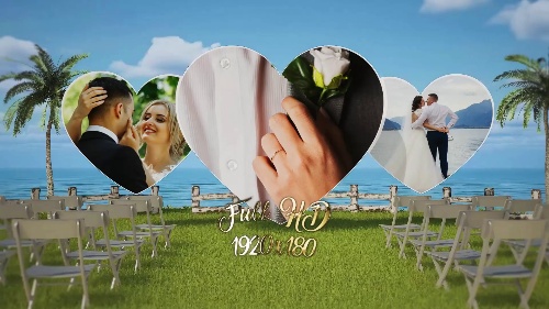 Elegant-style Wedding Day Slideshow Interactive Content