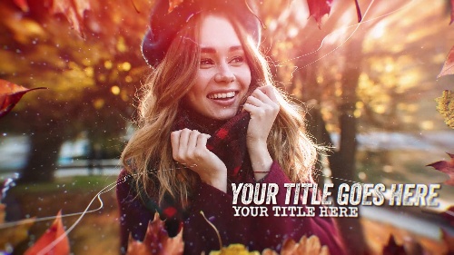 Flawless-finish Autumn Slideshow Media Generator