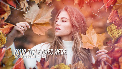 Flawless-finish Autumn Slideshow Media Generator