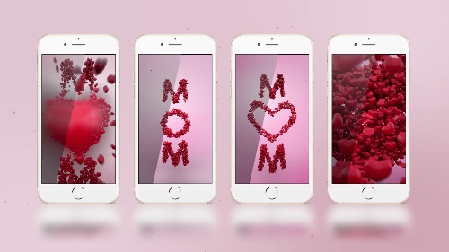 Highly-customizable Mothers Day Greeting Stories Motion Studio