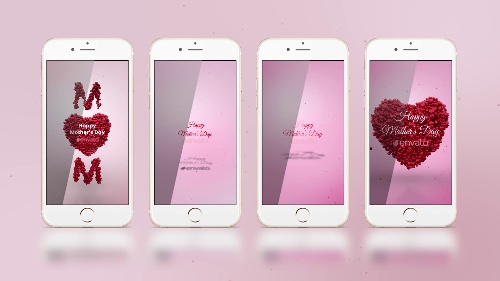 Highly-customizable Mothers Day Greeting Stories Motion Studio