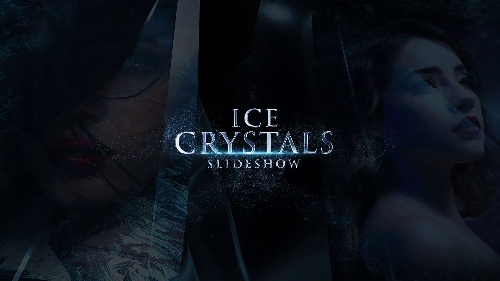 Realistic Ice Crystals Slideshow Project Generator Pro