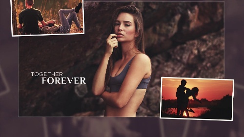 Daring Romantic Slideshow Digital Editing Pack