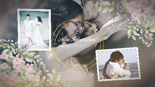 Interactive-design Wedding Invitation Slideshow Digital Animation