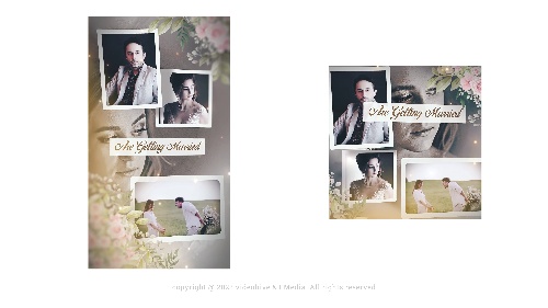 Interactive-design Wedding Invitation Slideshow Digital Animation