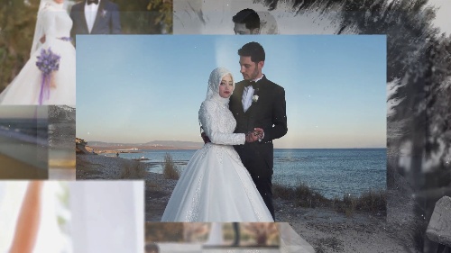 Detailed-effect Wedding Photo Slideshow Digital Project Pro