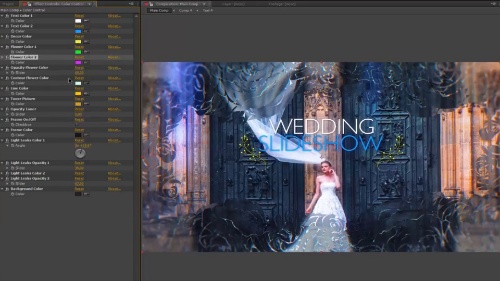 Next-gen-touch Wedding Slideshow Project Effects