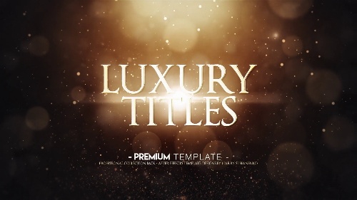 Timeless-vibe Luxury Awards II Video Project Pack